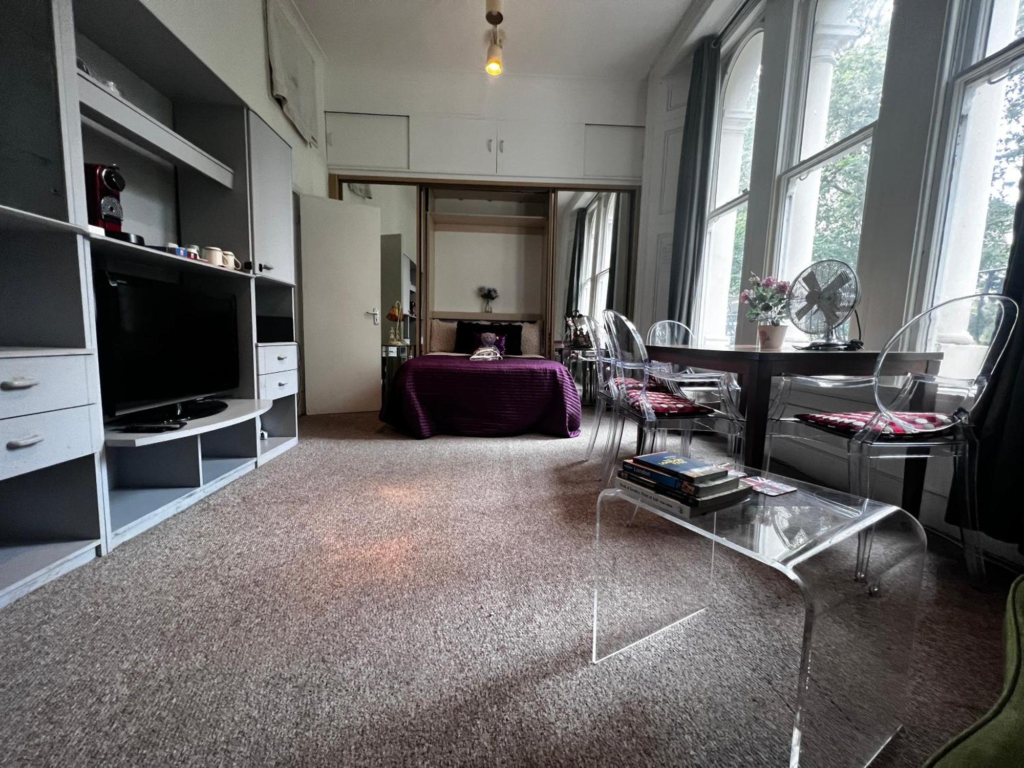 לונדון Hyde Park Studio Has Private Balcony With Tranquil Garden View מראה חיצוני תמונה